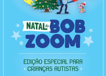 West Shopping promove ação com crianças com TEA em sua decoração “Natal Bob Zoom”