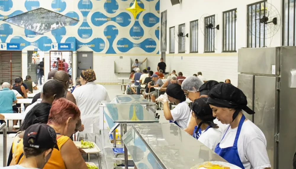 Restaurantes populares da Prefeitura do Rio serviram mais de 80 mil refeições no fim do ano