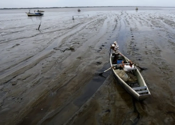 Mar de lama: poluição afeta paisagem e futuro da Baía de Sepetiba