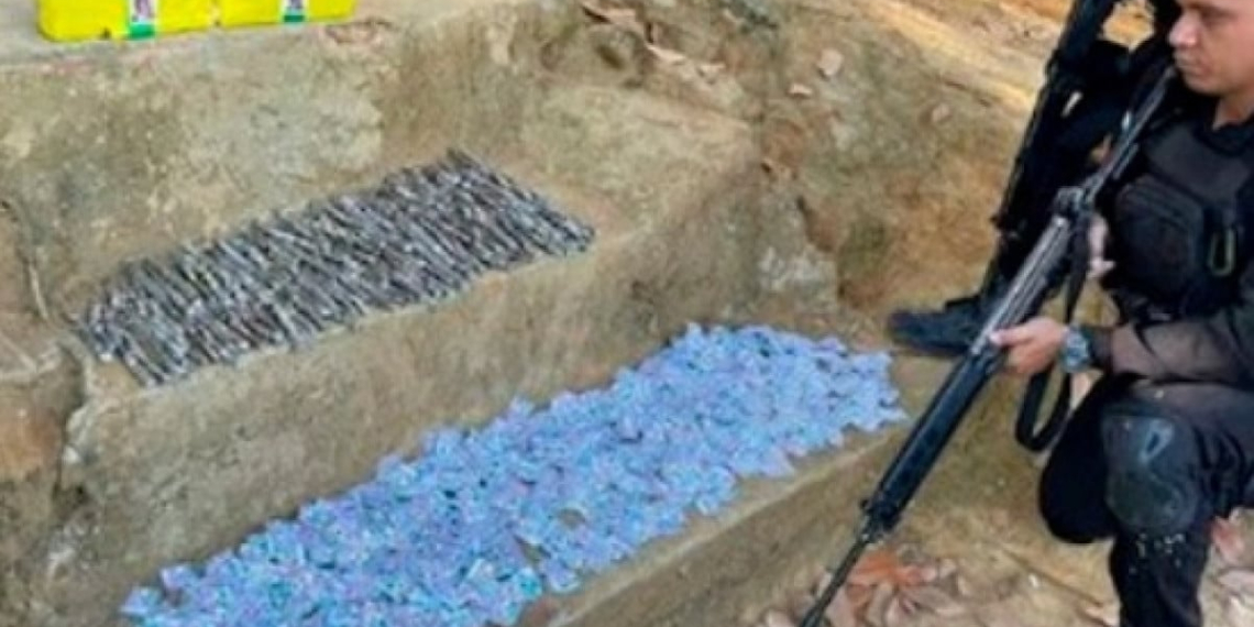 Polícia Militar realizou apreensão de grande quantidade de drogas no Rio