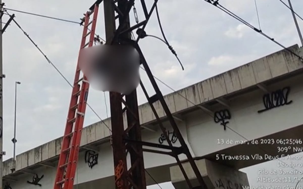 Homem morre eletrocutado ao tentar furtar cabos da estação de Deodoro