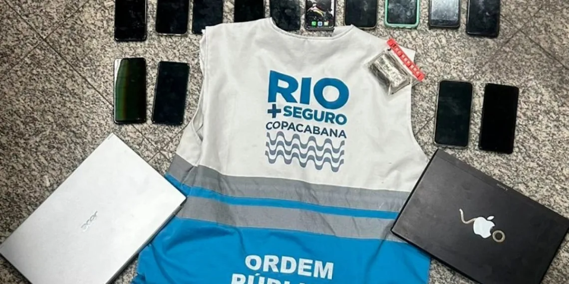 Na Zona Sul, cinco homens foram presos após tentarem sair sem pagar de um hotel de luxo