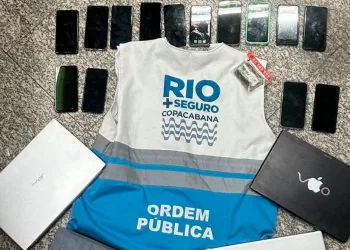 Na Zona Sul, cinco homens foram presos após tentarem sair sem pagar de um hotel de luxo