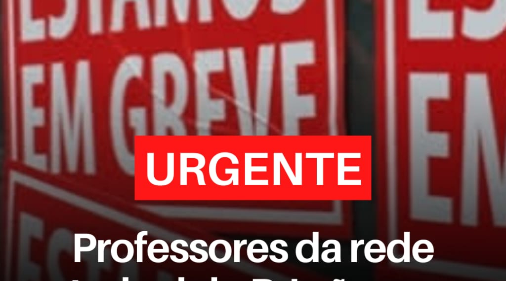 PROFESSORES DA REDE ESTADUAL DO RIO VÃO PARAR NA PRÓXIMA QUARTA-FEIRA
