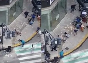 Tentativa de assalto termina com chuva de dinheiro em Buenos Aires