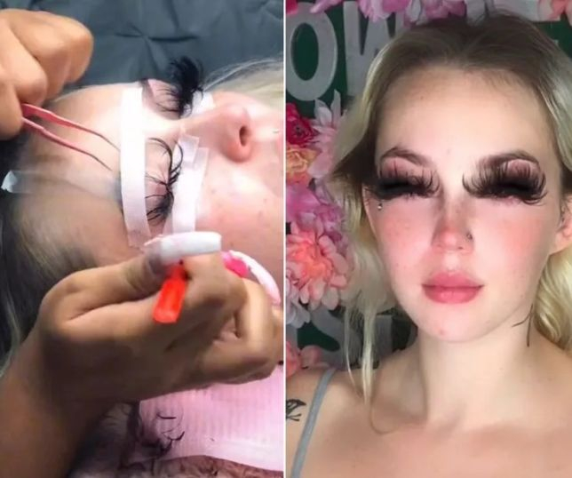 Esteticista é criticada por aplicar cílios extremos em clientes: ‘Vai sair voando’