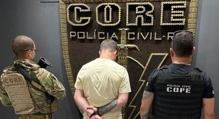 HOMEM APONTADO COMO UM DOS MAIORES ASSALTANTES DE BANCO DO PAÍS É PRESO NO RIO!!