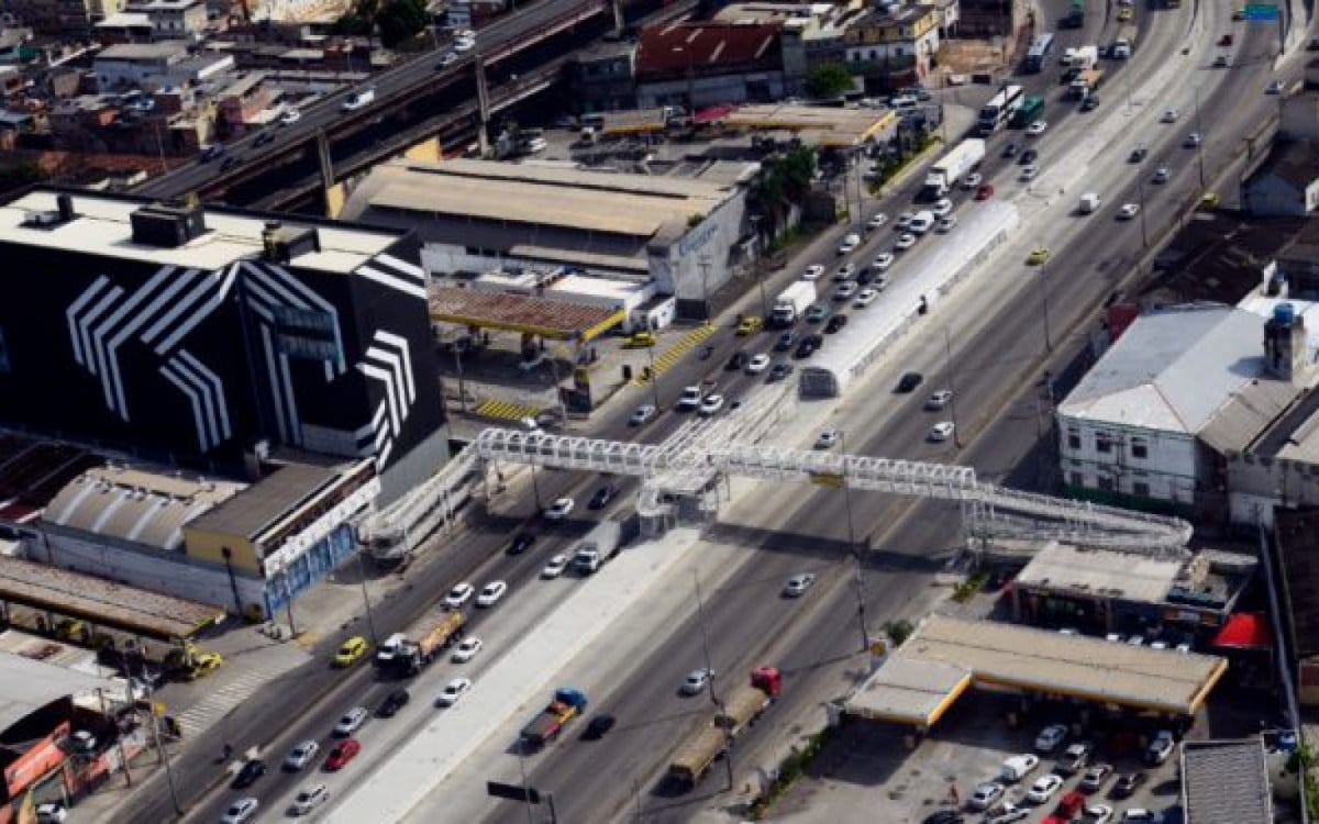 Trechos da Avenida Brasil serão interditados para obras do BRT Transbrasil