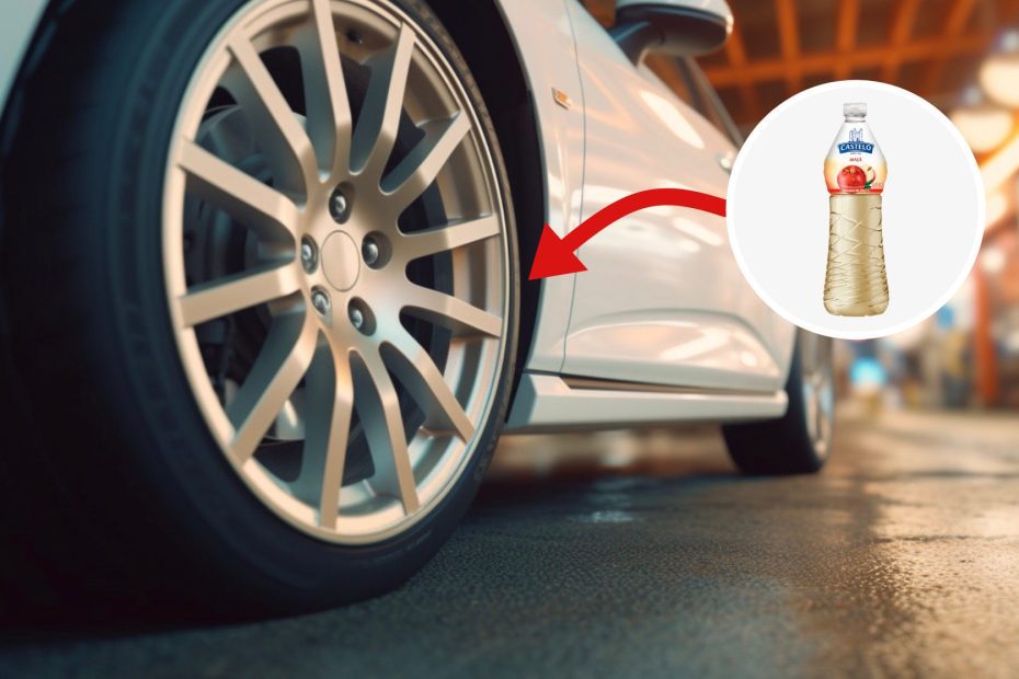 A razão pela qual mais e mais pessoas estão passando vinagre nos pneus de seus carros