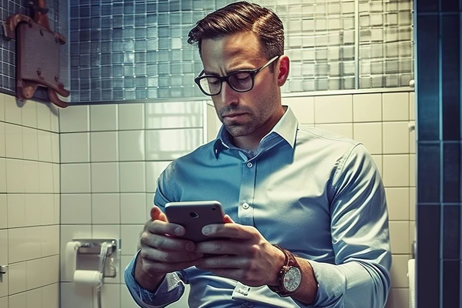 Essa é a razão pela qual você não deve levar o celular para o banheiro