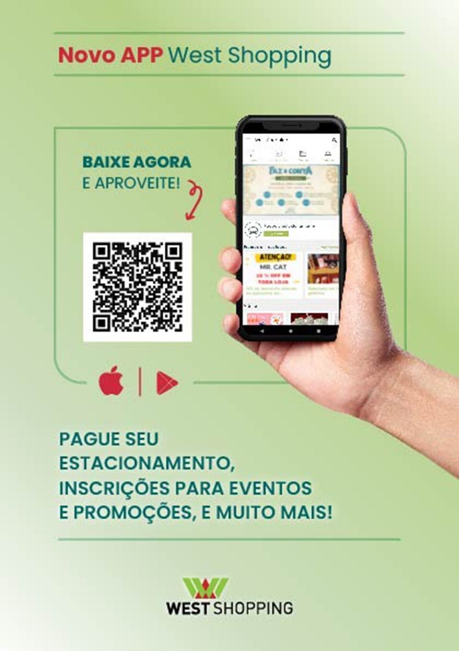 West Shopping lança aplicativo do empreendimento