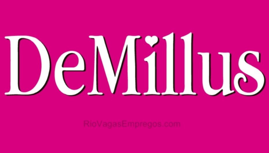 Fábrica Demillus vagas para auxiliar de serviços gerais, almoxarifado, ajudante de produção – R$ 1.513,61 – com e sem experiência