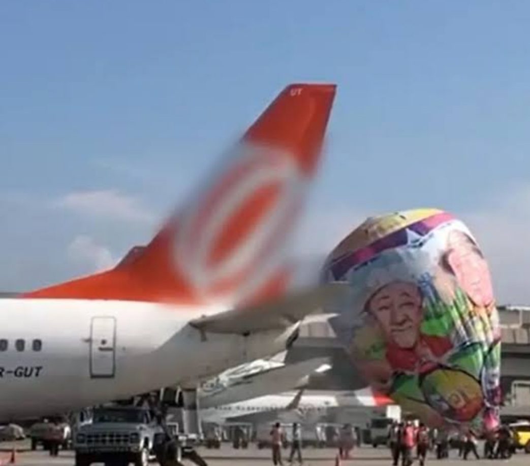 Balão atinge avião em abastecimento e quase provoca tragédia no Rio