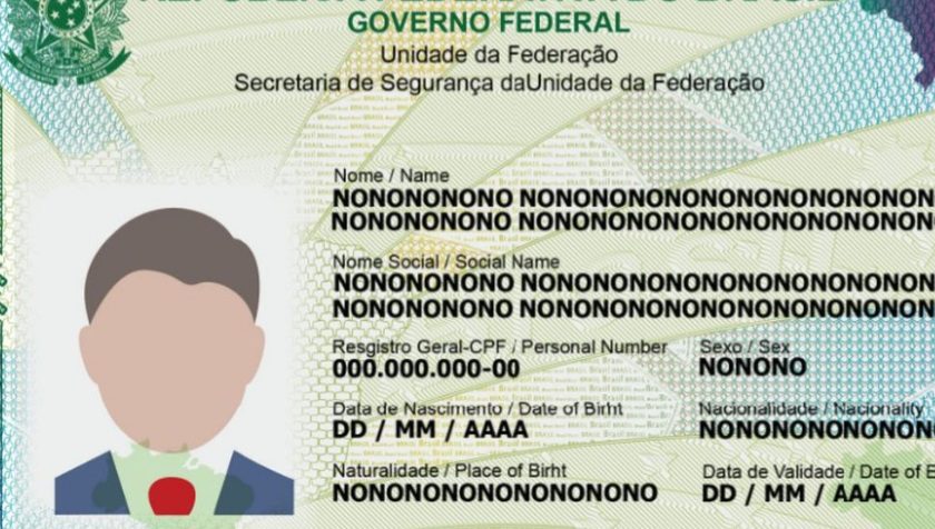Nova carteira de identidade será emitida sem informação sobre sexo