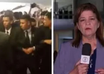 Repórter da tv Globo é agredida por seguranças de Maduro