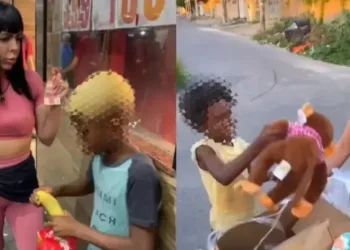 Polícia investiga caso de influencers que deram banana e macaco de pelúcia para crianças negras no RJ