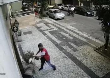 Idosa é assaltada e agredida em portaria de prédio no Rio