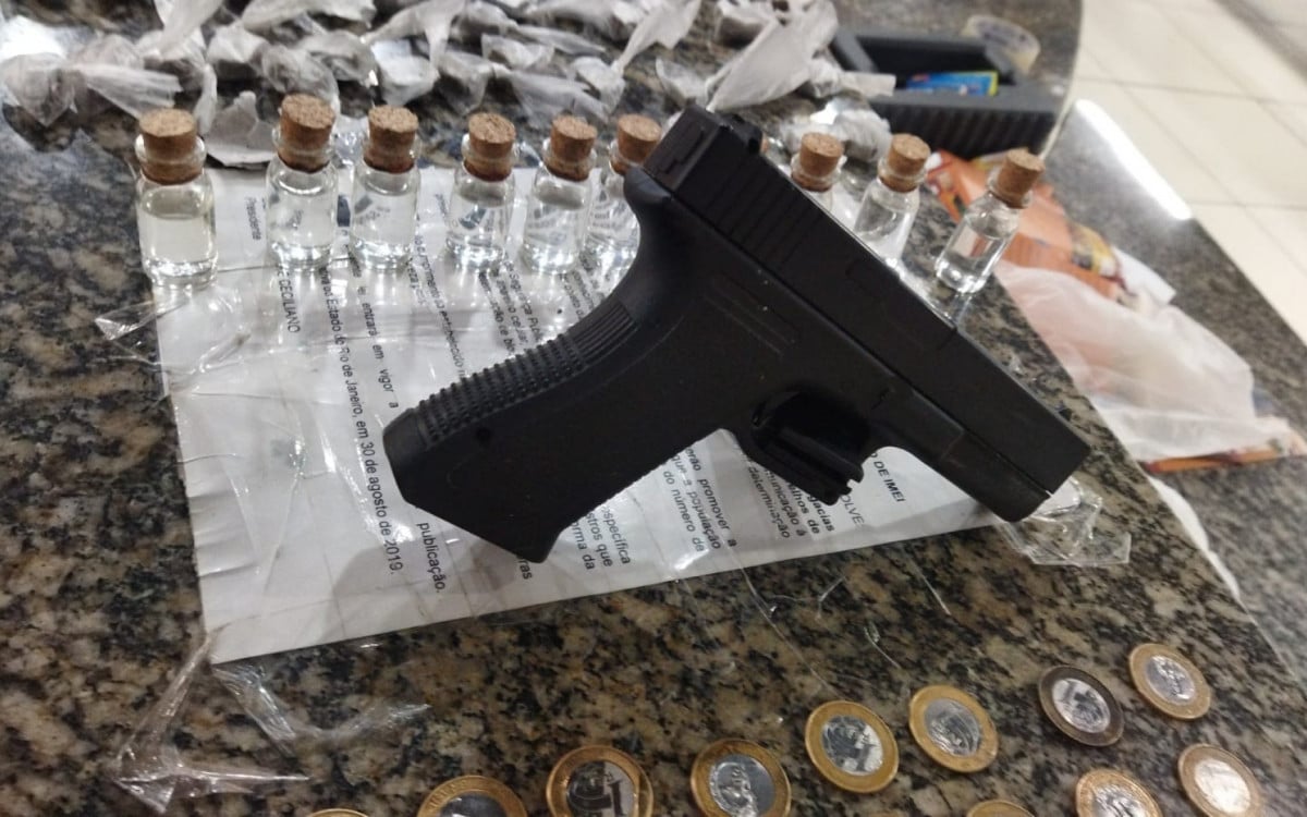 PM prende dois traficantes no Centro do Rio