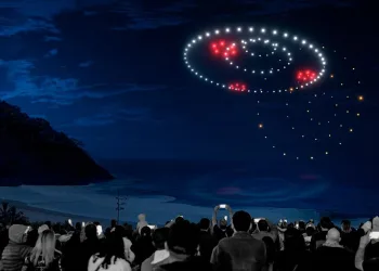 Grátis: Com show de drones, lasers e projeções, Festival de Luzes transforma paisagens no Rio