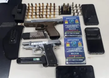Três milicianos são presos após denúncia de extorsão