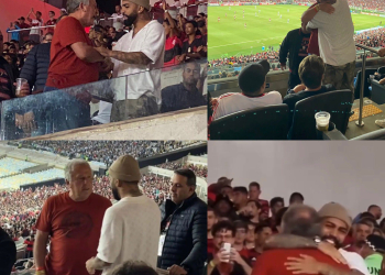 Gabigol brilha mesmo fora de campo: Encontro com Zico e homenagem marcam vitória do Flamengo na Libertadores
