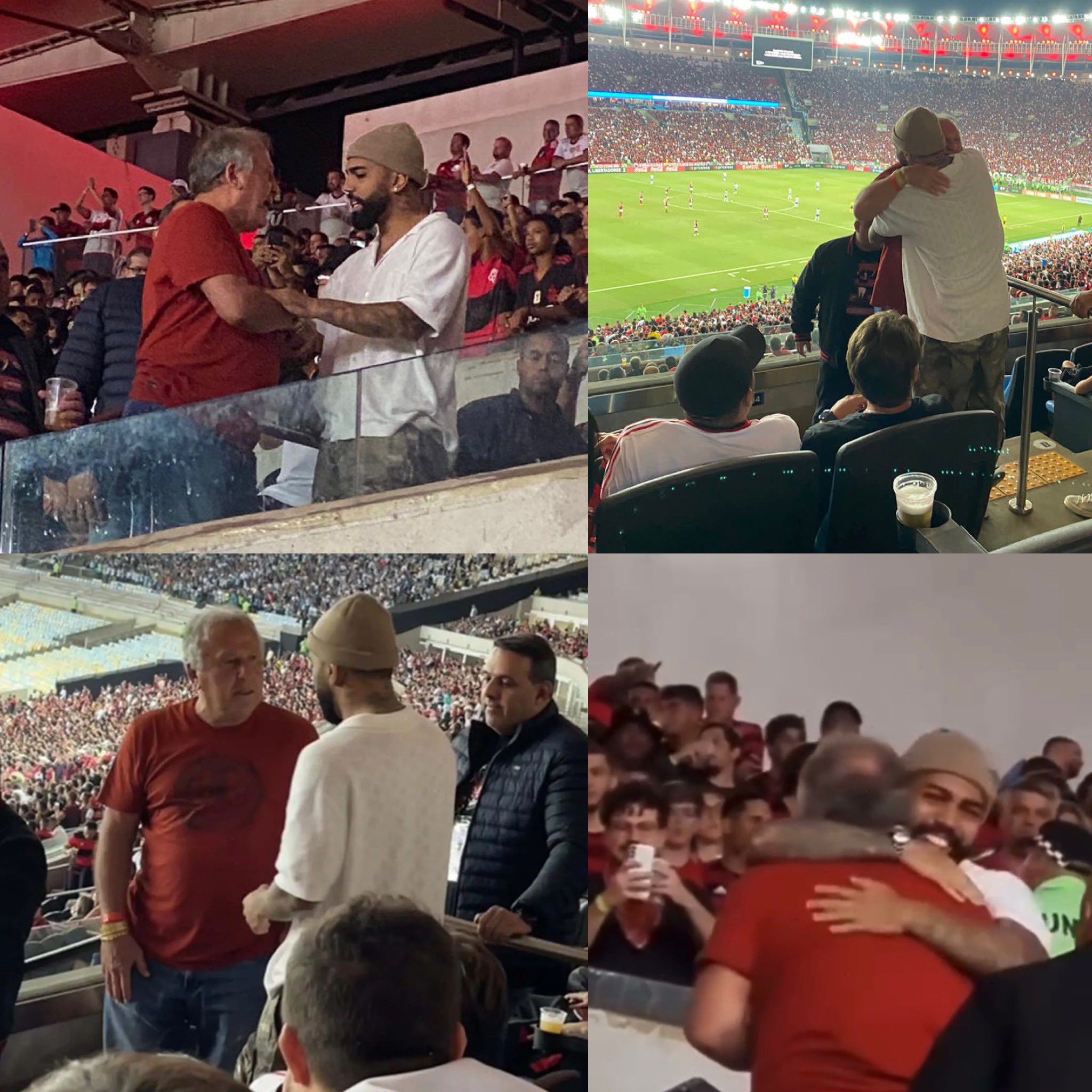 Gabigol brilha mesmo fora de campo: Encontro com Zico e homenagem marcam vitória do Flamengo na Libertadores
