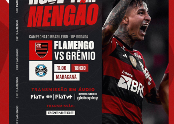 Flamengo busca ingressar no G4 em duelo contra o Grêmio no Maracanã