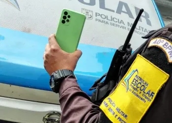 Polícia Militar prende assaltante numa escola em Campo Grande