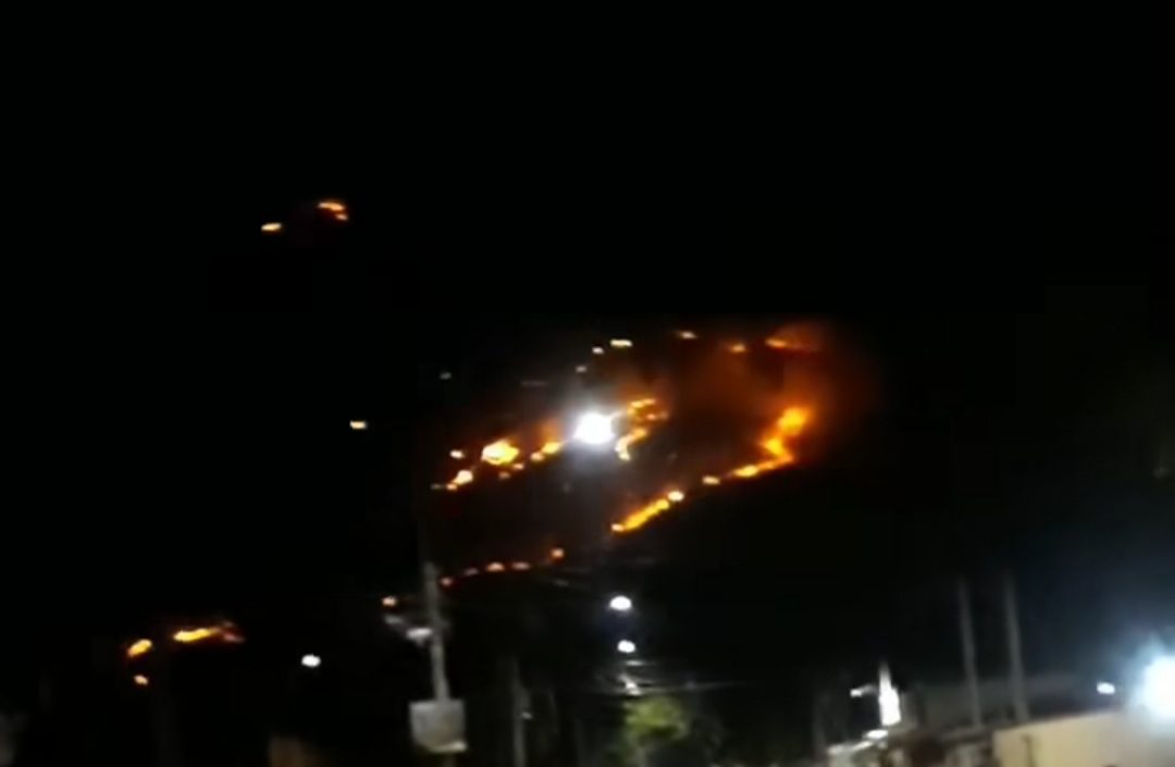 Incêndio assusta moradores em Campo Grande