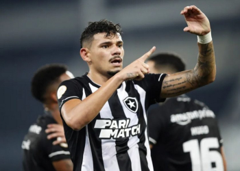 Botafogo ganha do Fortaleza com dois  gols de Tiquinho e dispara no Campeonato Brasileiro