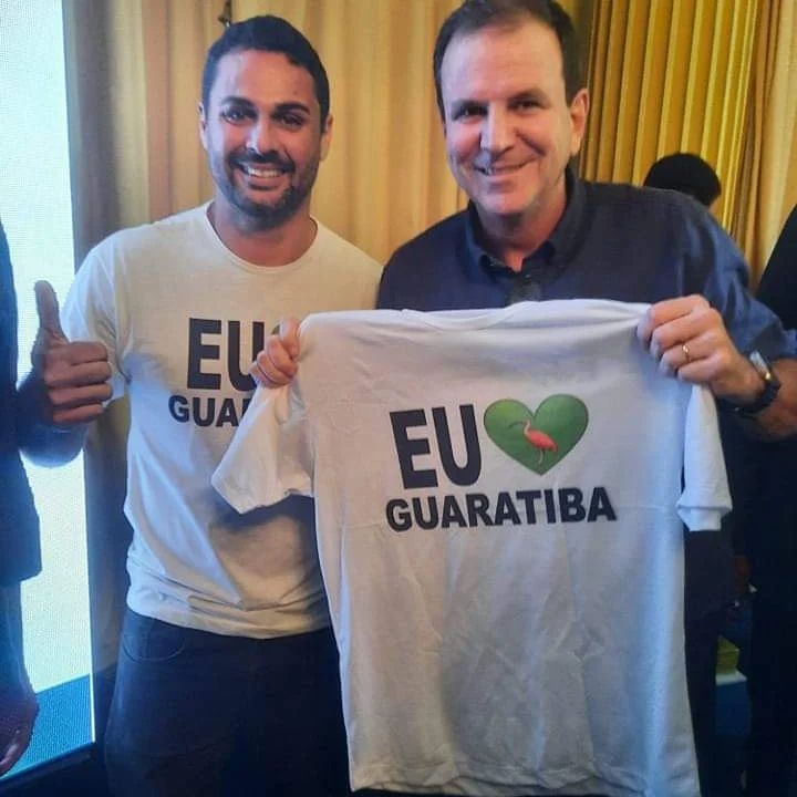 Demandas de Guaratiba são apresentadas ao prefeito Eduardo Paes durante audiência com ativista comunitário