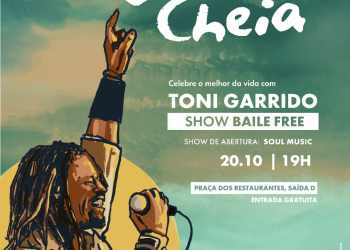 Não percam!! Show de Toni Garrido no Park Shopping em Campo Grande!!