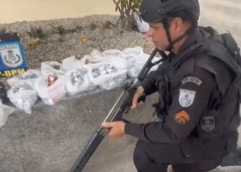 PM prende dois traficantes com grande quantidade de drogas no Rio