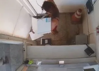 VÍDEO: Furto de Bebedouro em Estação do BRT