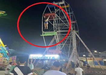 Tragédia Evitada: Criança e Adolescente Sobrevivem a Queda de Roda Gigante