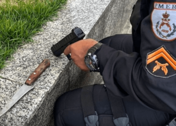 Adolescente em Surto Psicótico Ataca Família com Faca