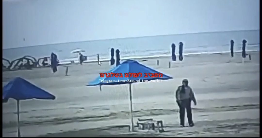 ( vídeo ) mulher é atingida por um raio numa praia