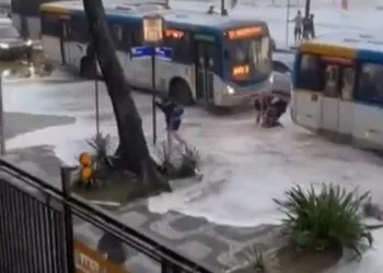 Ondas Gigantes Causadas por Ciclone Extratropical Invadem Orla do Rio de Janeiro