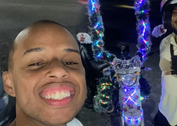 Natal Sobre Rodas: Motociclista Decora Moto e Vira Sensação no Rio