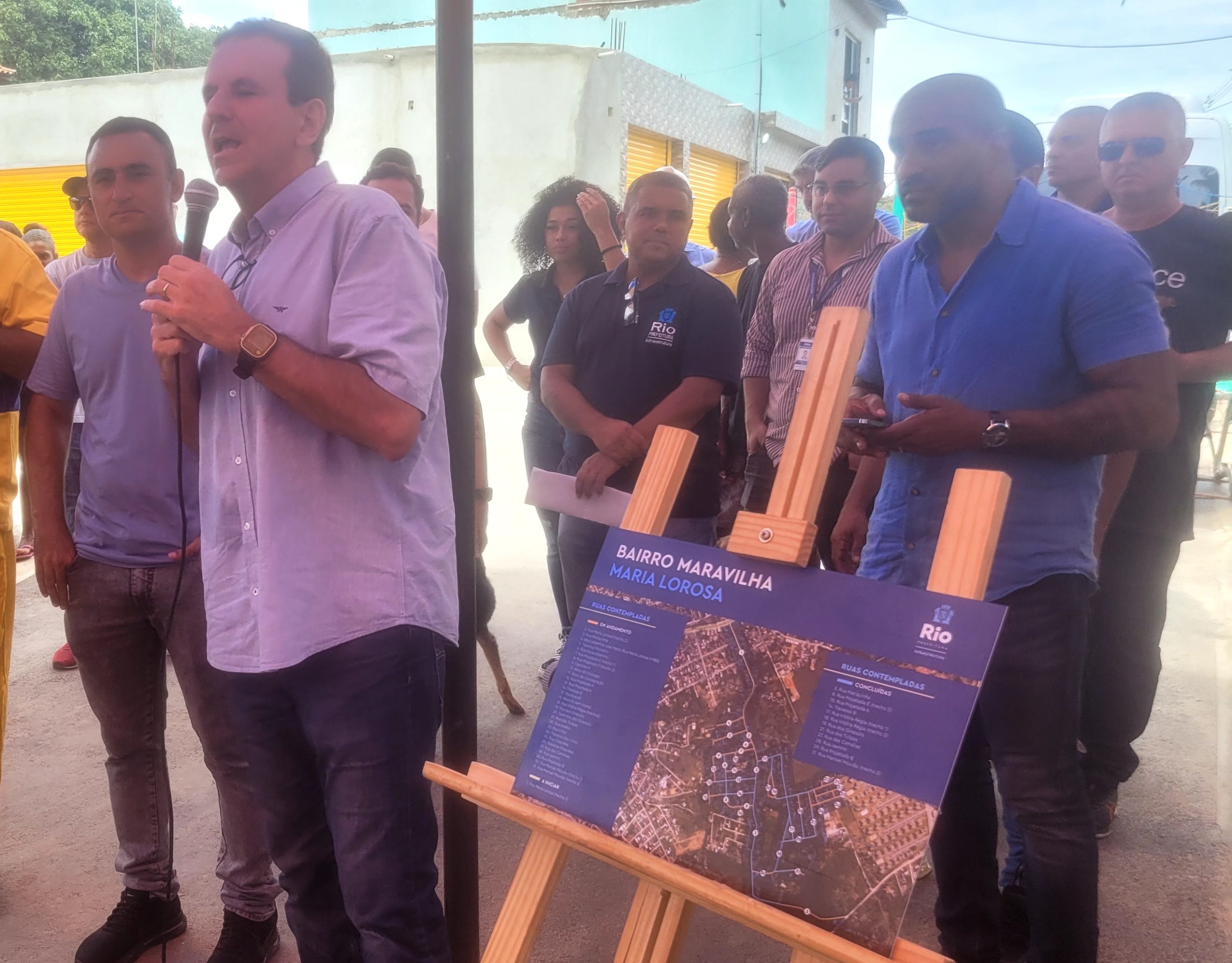 Prefeitura inaugura obras de infraestrutura do bairro maravilha em Santa Cruz