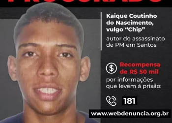 Secretaria de Segurança Pública  oferece recompensa de R$ 50 mil por informações sobre suspeito de homicídio de soldado da ROTA