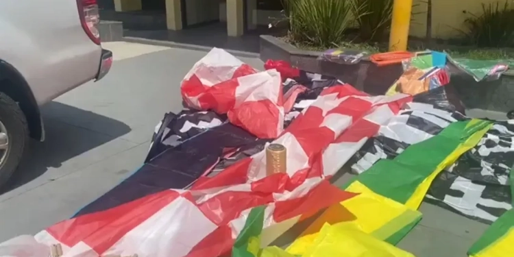 Inteligência do PMRJ desmantela fábrica clandestina de balões em Inhoaiba