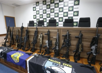 Apreensões de Fuzis no Rio de Janeiro Atingem Nível Recorde em 2023