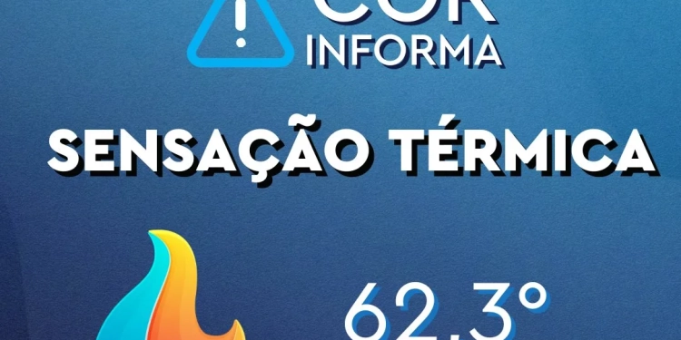 RIO DE JANEIRO ATINGE NOVO RECORDE DE SENSAÇÃO TÉRMICA NESTE DOMINGO (17/03)