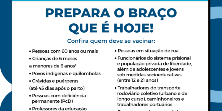 Começa Hoje: Grande Campanha de Vacinação contra Gripe no Rio de Janeiro