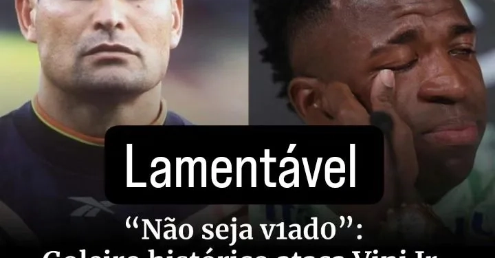 Chilavert Insulta Vini Jr. com Mensagem Homofóbica Após Desabafo Sobre Racismo