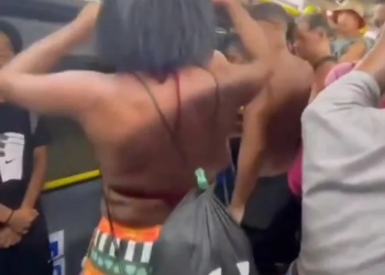 ( video)Passageiro Filma Baixaria Dentro do 867 ,Campo Grande x Barra de Guaratiba na Volta da Praia