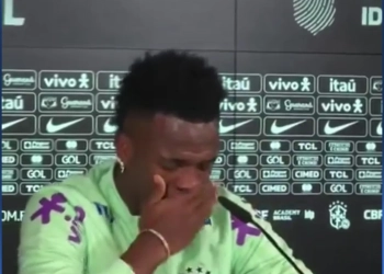 ( Video) O racismo faz Vini Jr chorar em entrevista