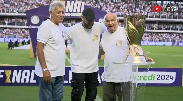 Três Gerações, Uma Paixão: Pepe, Clodoaldo e Neymar Jr Brilham pelo Santos Futebol Clube