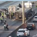 CAOS NA AVENIDA BRASIL: ACIDENTE ENVOLVENDO CARRETA E MOTO GERA ENGARRAFAMENTO